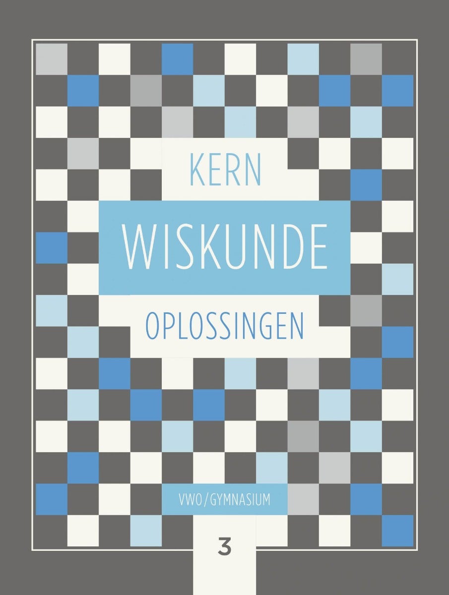 KERN Wiskunde oplossingenboek vwo/gymnasium 3