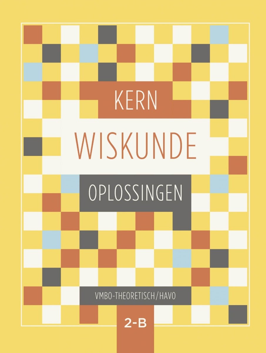 KERN Wiskunde oplossingenboek vmbo-t/havo 2 deel B 