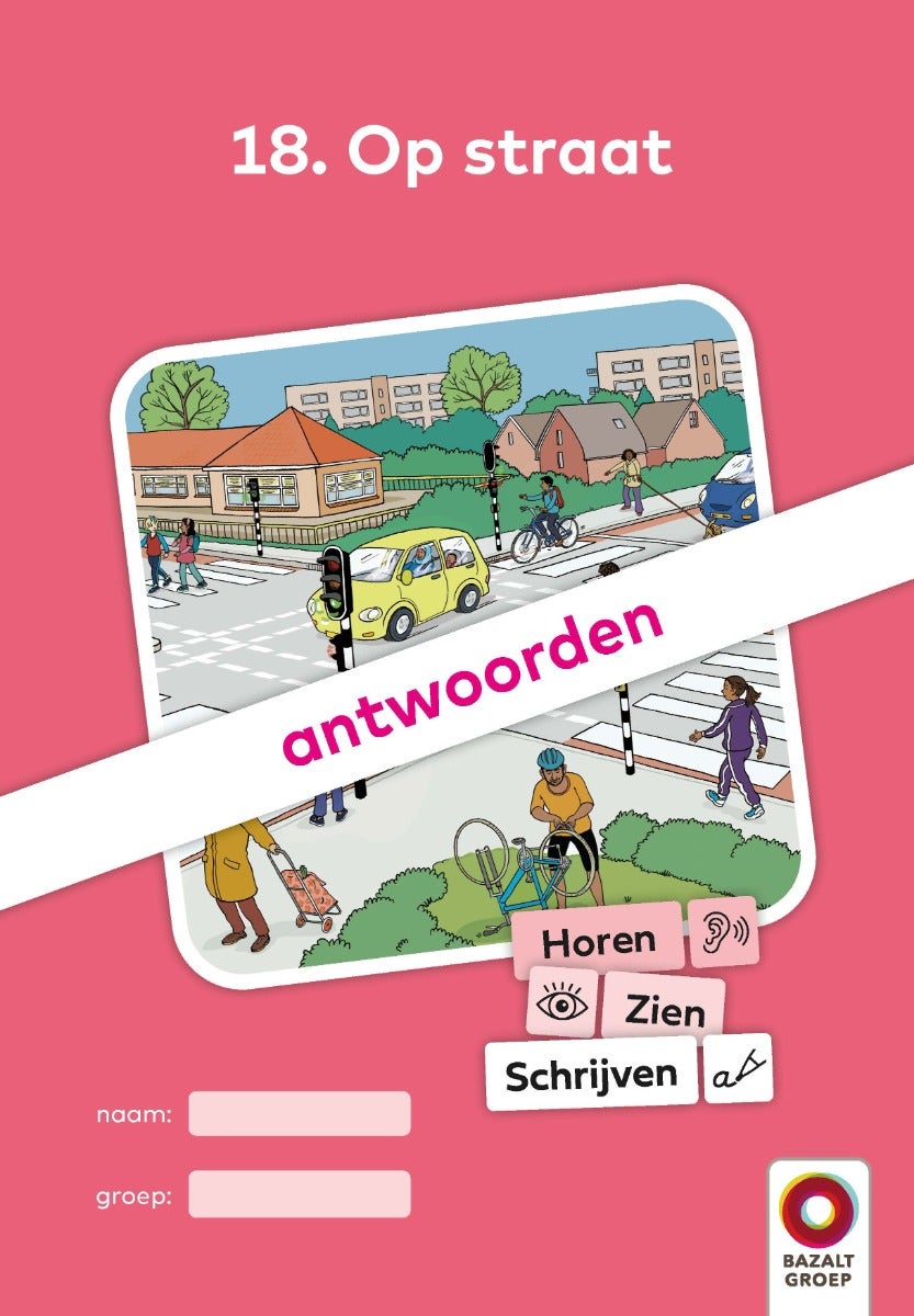 Antwoordenboek 18 (niveau 3) | Horen, Zien en Schrijven
