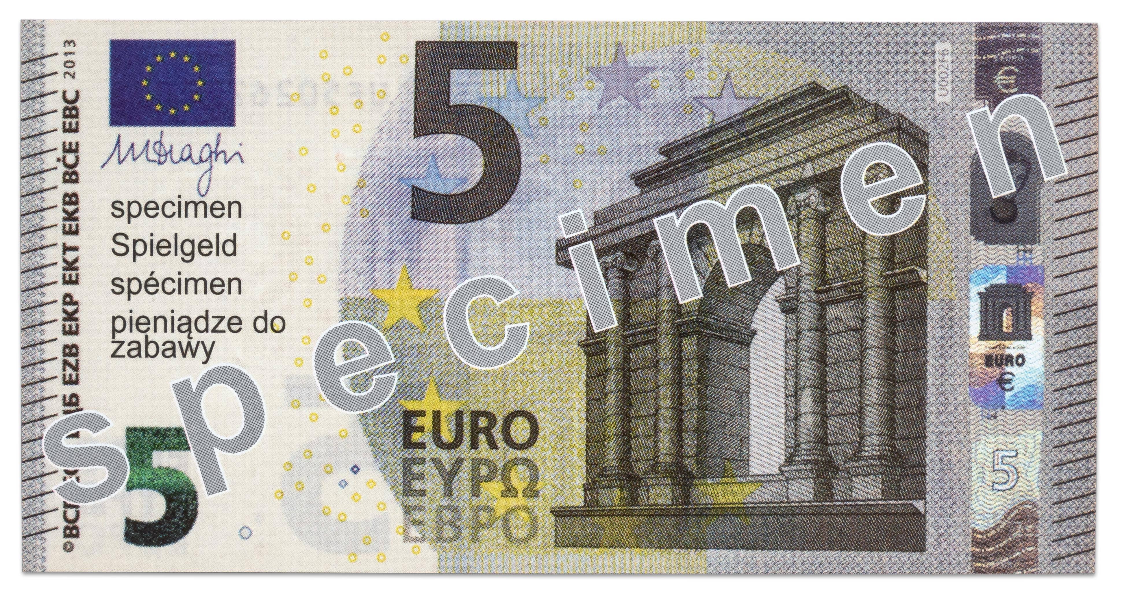 Euro biljetten 65 stuks
