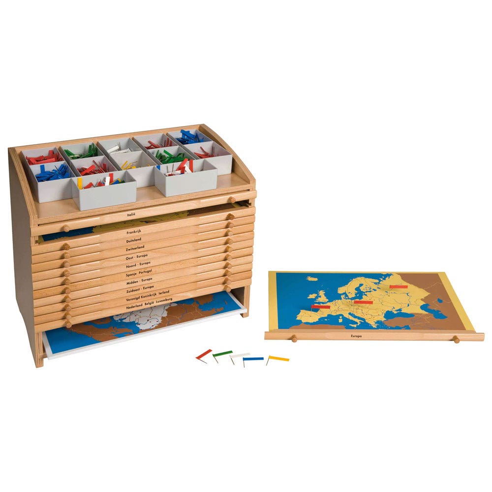 Aardrijkskundekast Europa