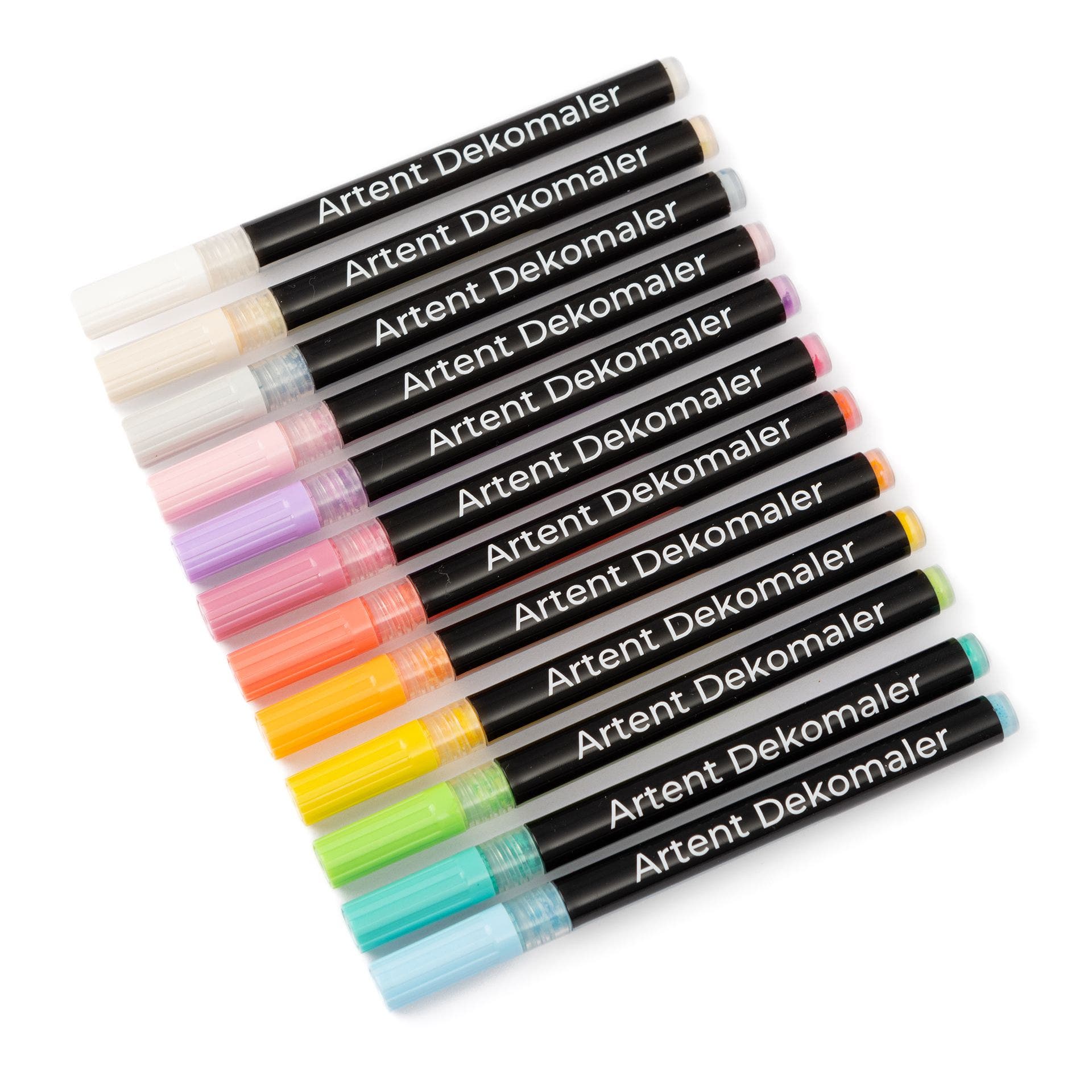 Acrylverf markers | Pastelkleuren (set van 12)