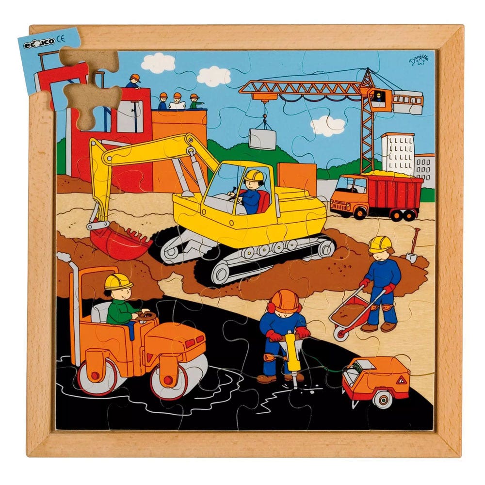 Actie puzzels - Wegwerkzaamheden (36 stukjes)