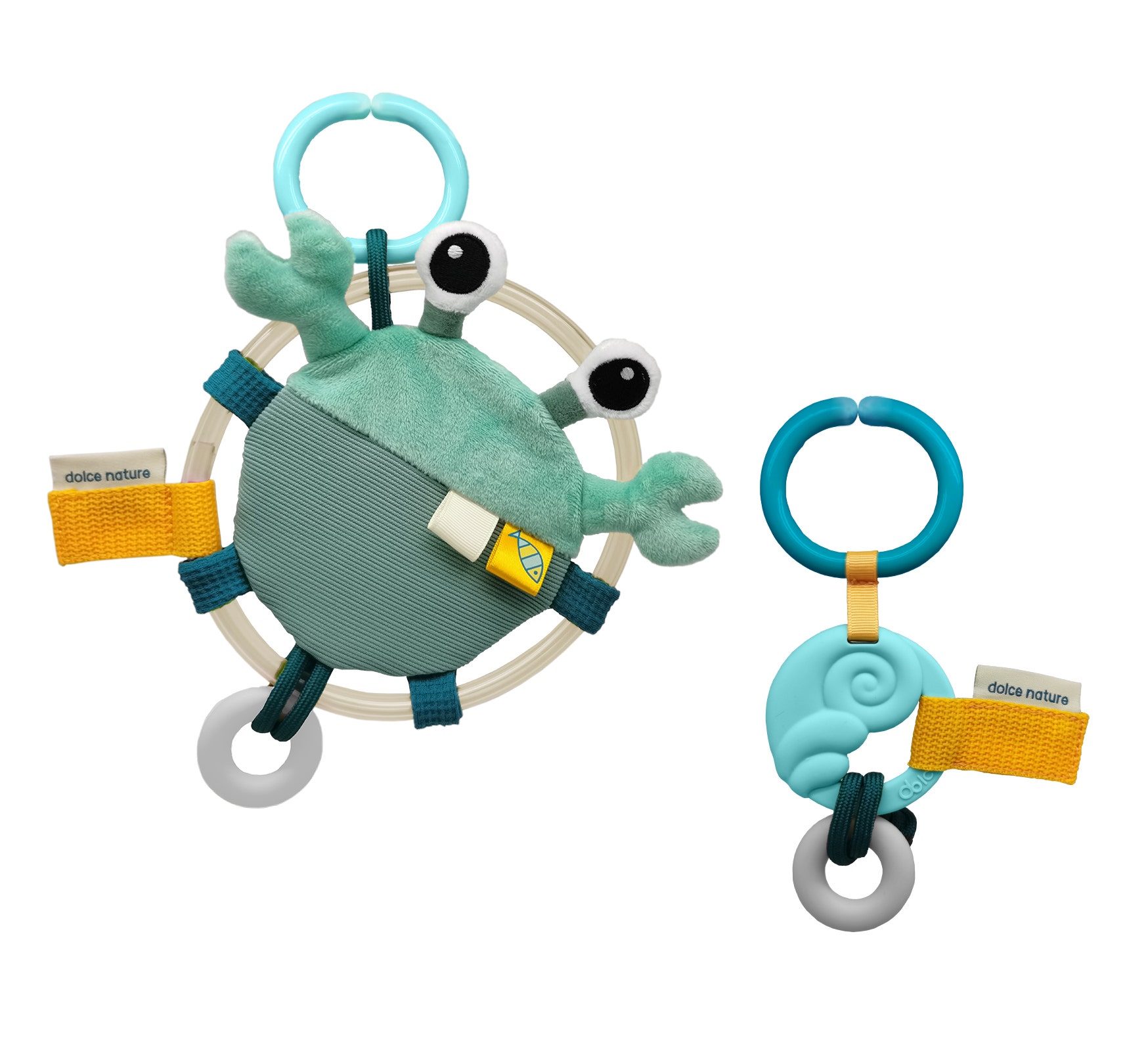 Activiteiten hanger en bijtring Oceaan | Krab Shelly