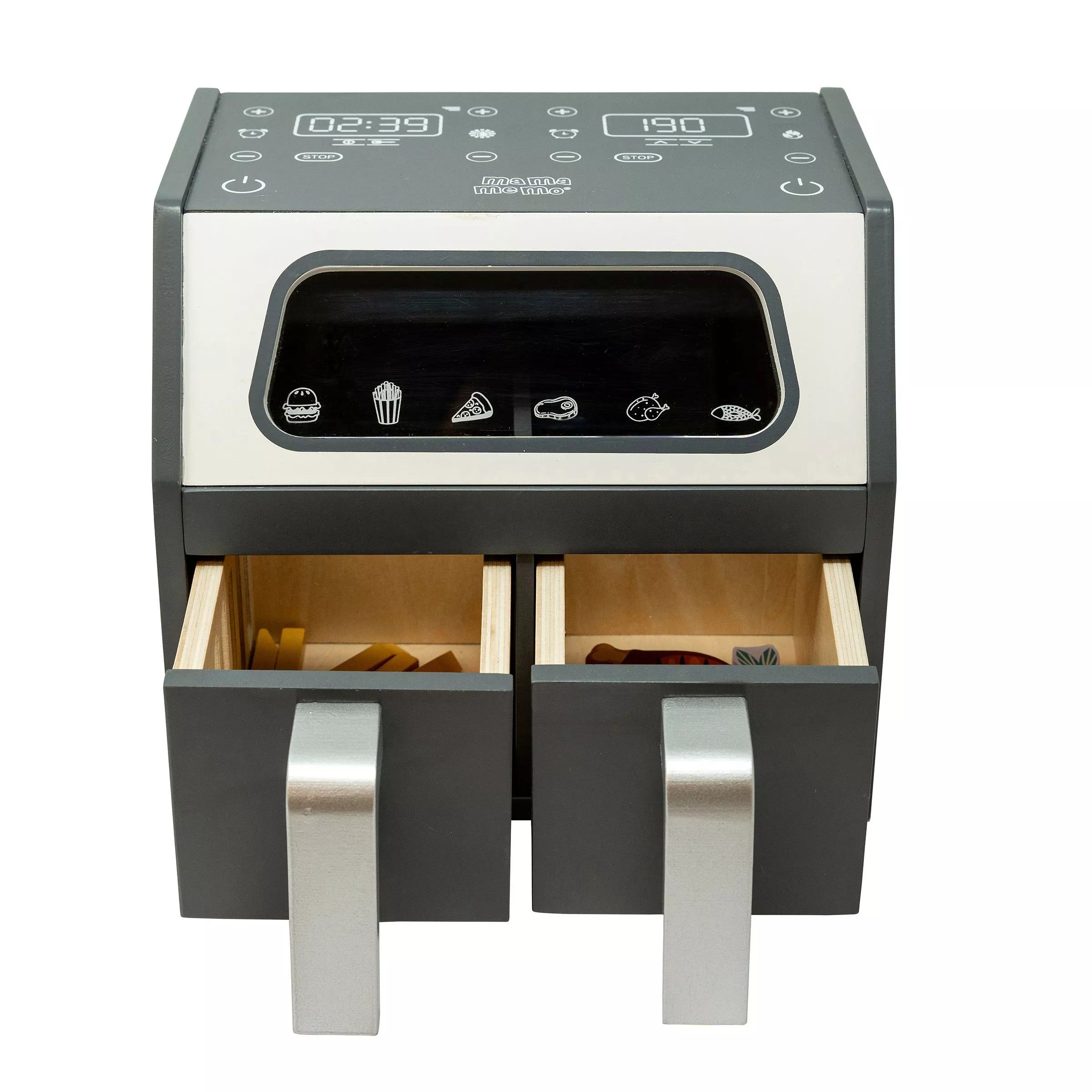Speelgoedairfryer van hout