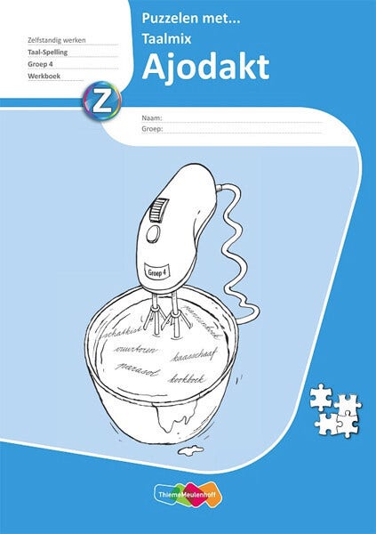 Ajodakt puzzelen met taalmix (5ex) gr. 4 Werkboek