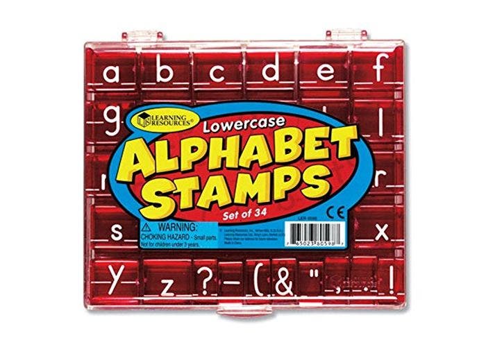 Alfabet stempels - Kleine letters