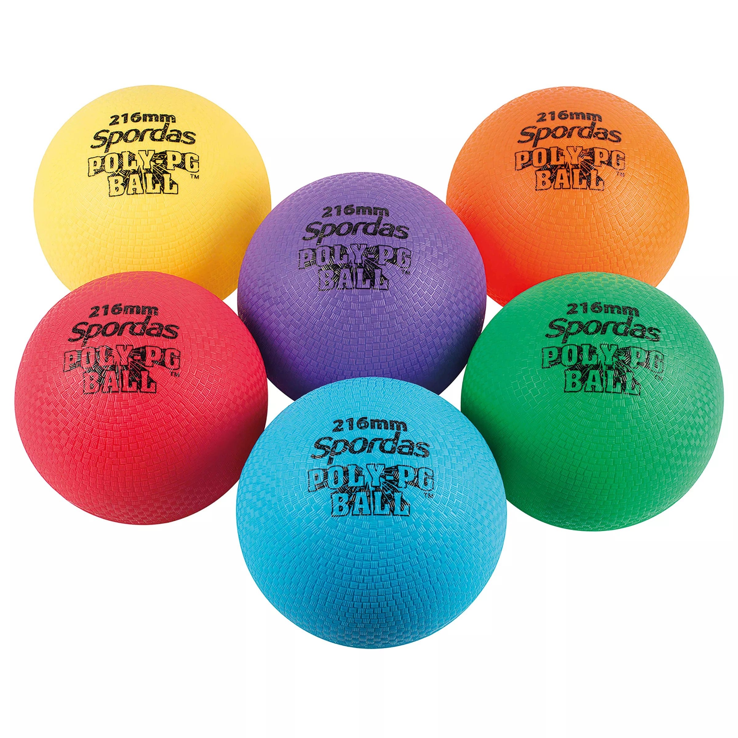 Ballenset met grip | Ø 22 cm | Set à 6 stuks