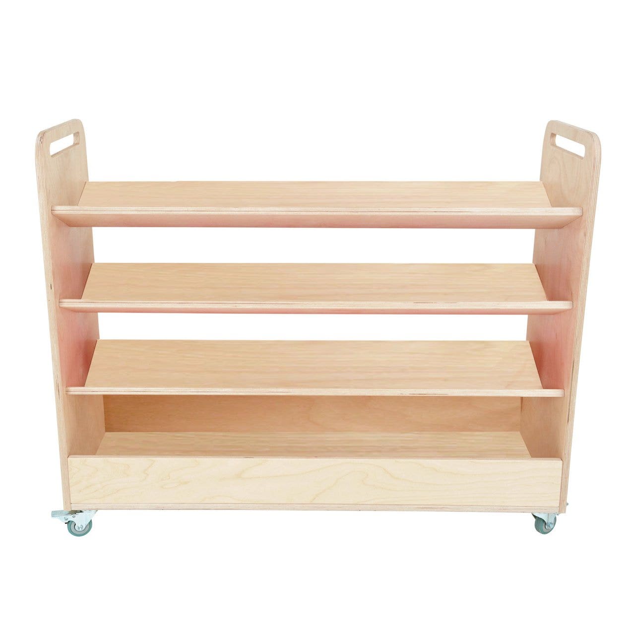 Ballenwagen van hout