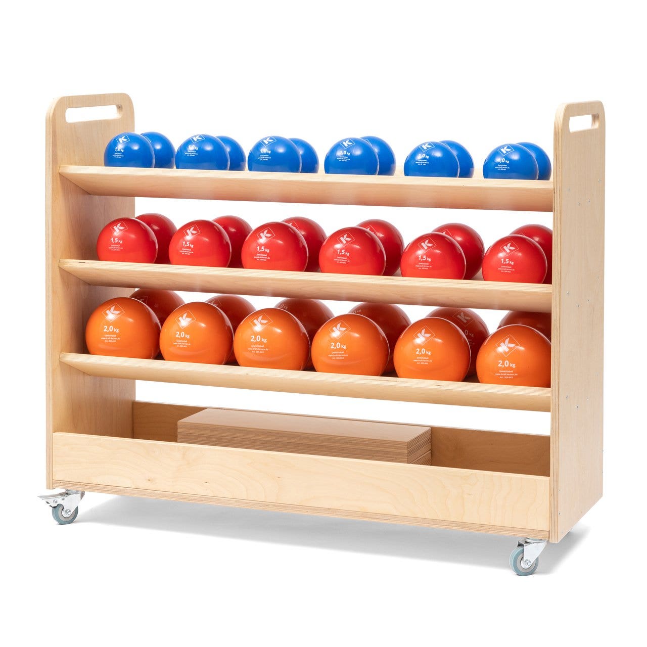 Ballenwagen inclusief gewichtenballen