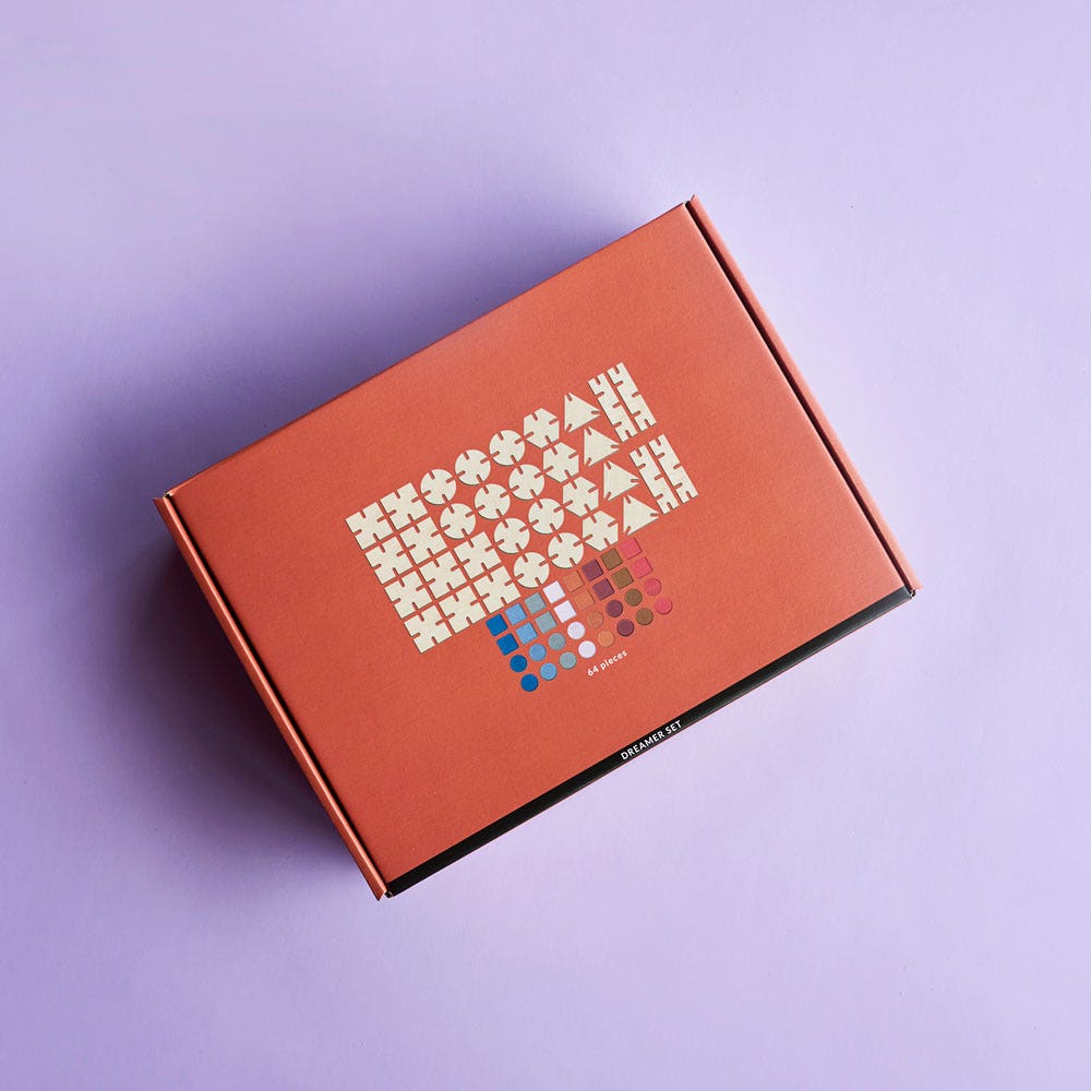 Bavvic bouwset Dreamer - 64 elementen