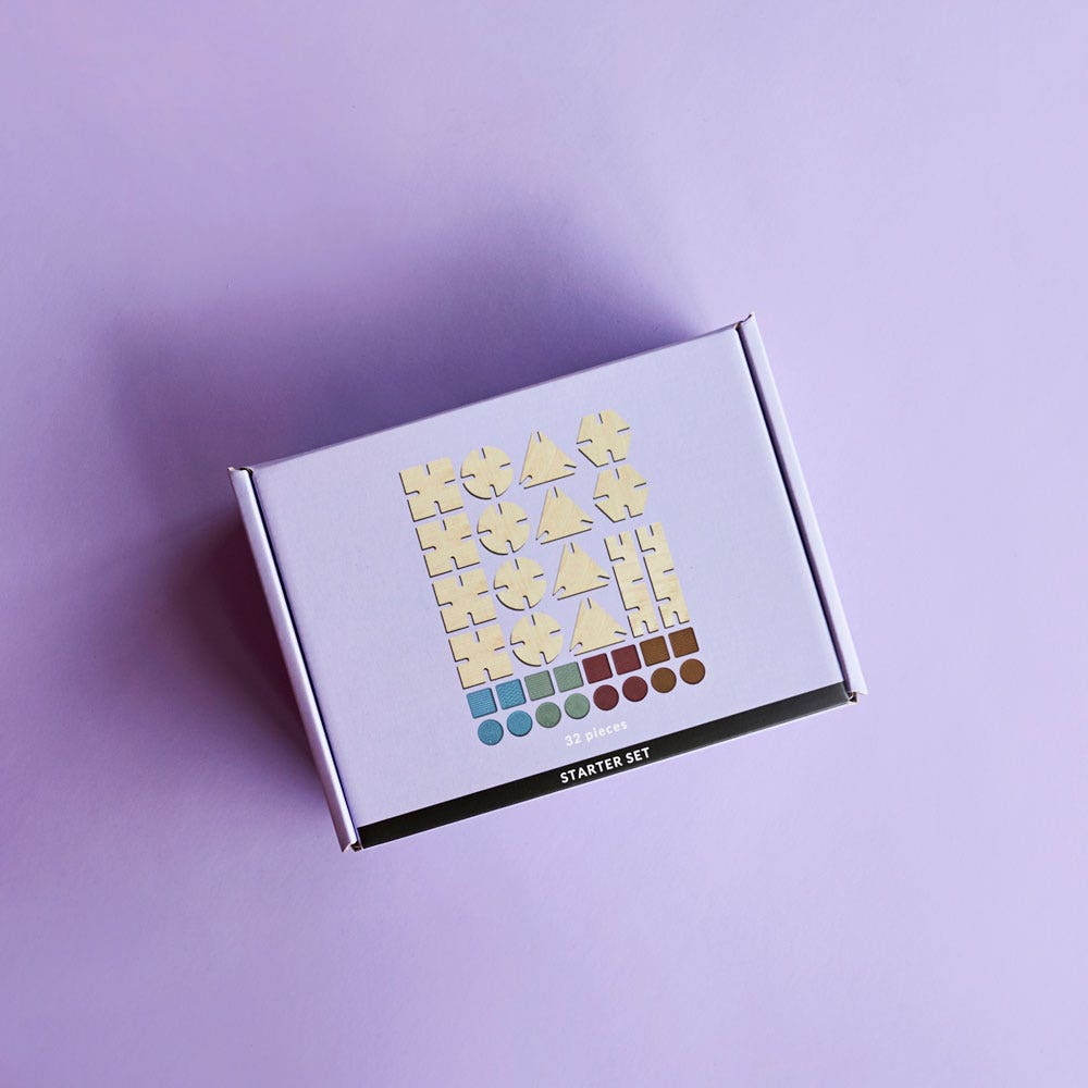 Bavvic bouwset Starter - 32 elementen