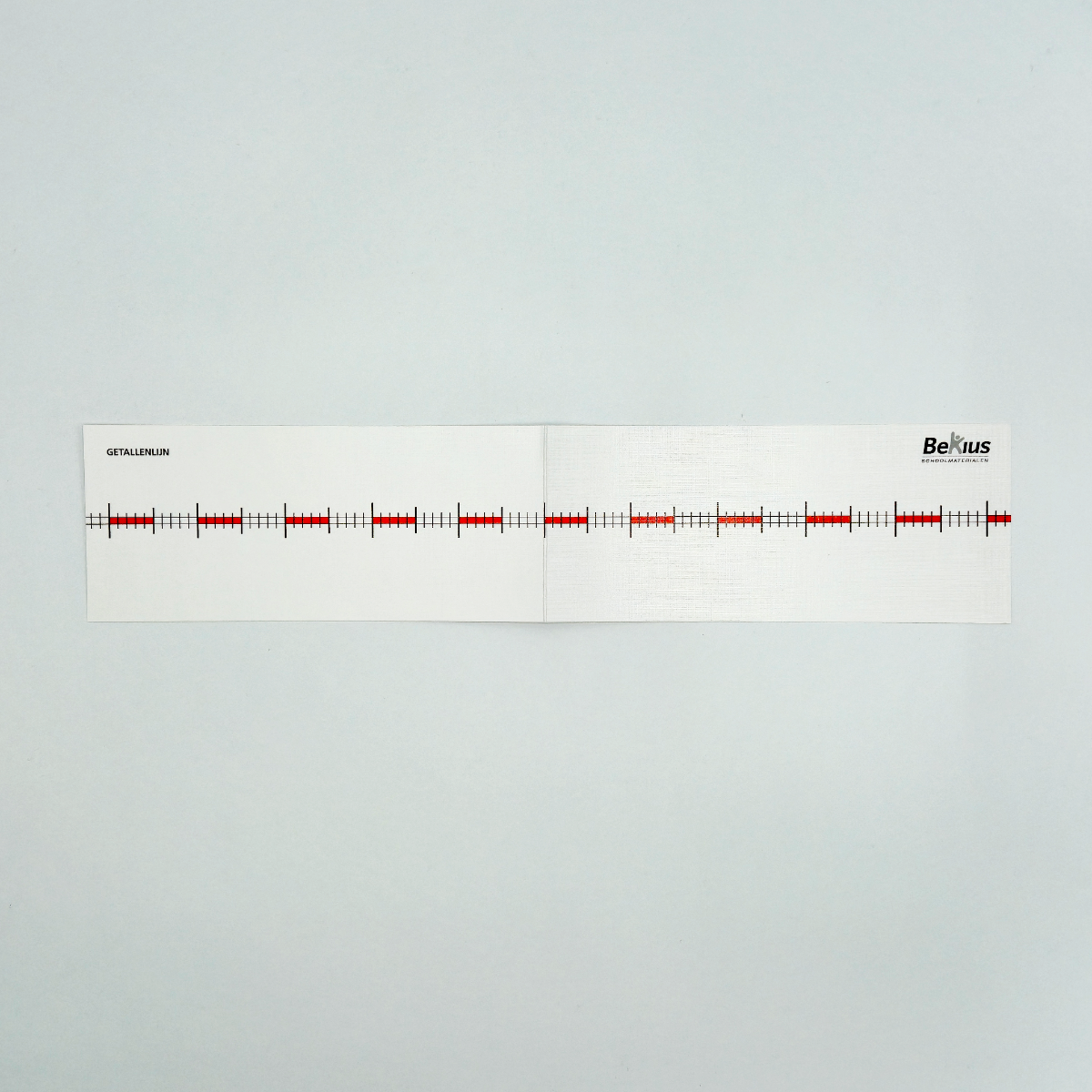 Getallenlijnen (5 stuks)