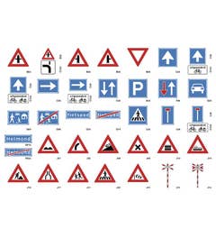 Verkeerborden beloningsstickers