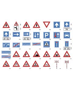 Verkeerborden beloningsstickers