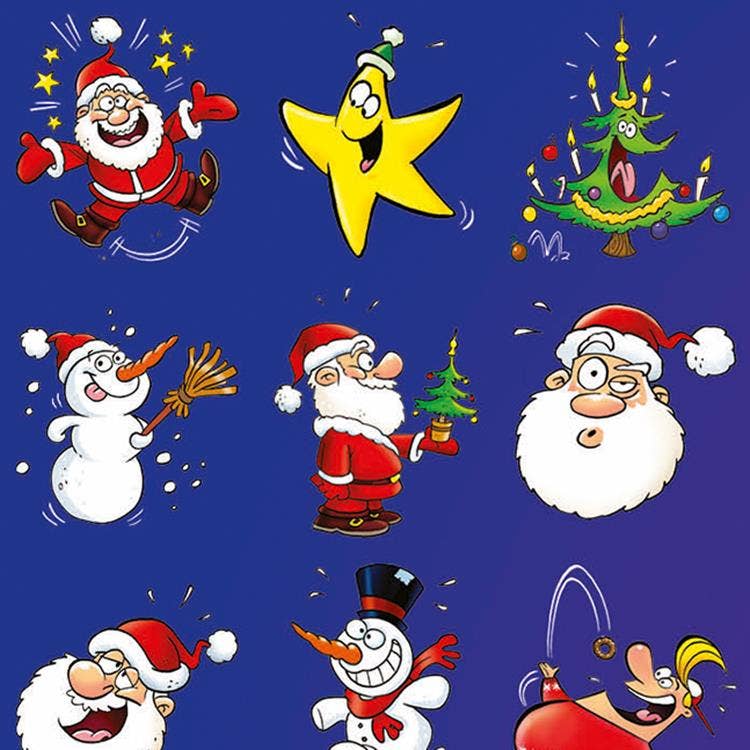 Beloningsstickers | Feestelijke Kerstpret
