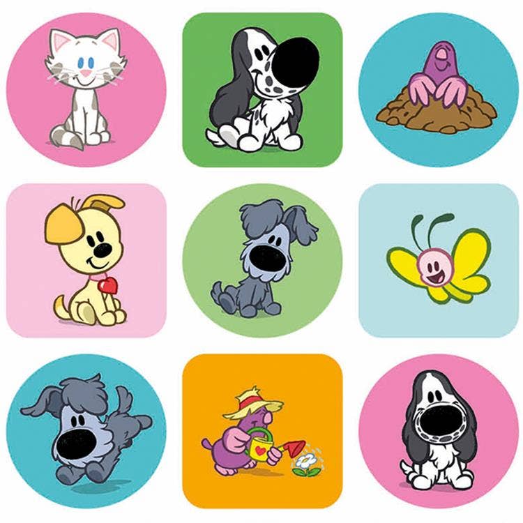 Beloningsstickers | Woezel en Pip | In de Tovertuin