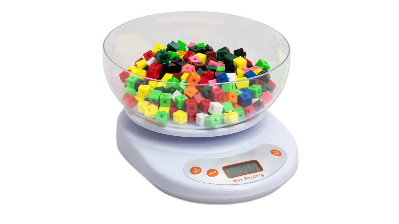 Digitale keuken weegschaal (max. 5 kg)