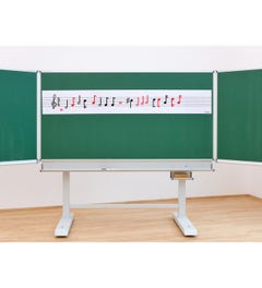 Magnetische muzieknotenlijn