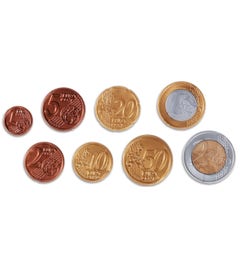 Euro munten in plastic zak (300 stuks)
