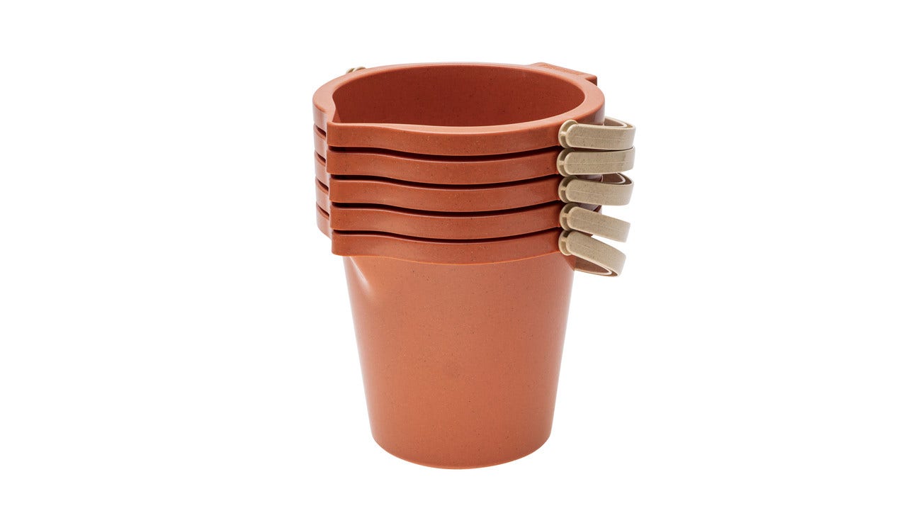 Zandemmer | Bioplastic | Rood (5 st.)