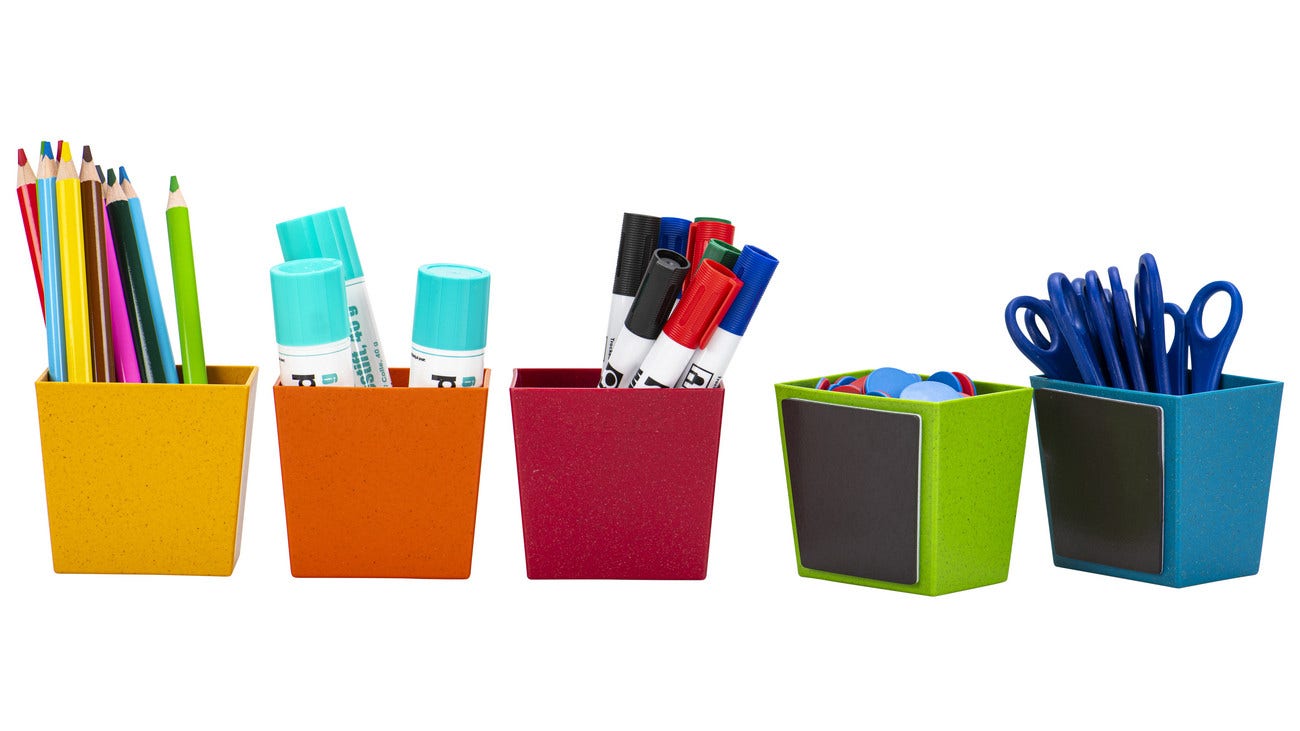 Magnetische pennenbakjes (5 st.)