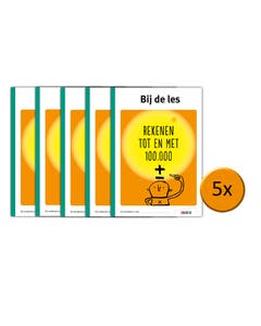 Bij de les - Pakket Rekenen tot en met 100.000 groep 7/8 - leerjaar 5/6 (5 ex.)