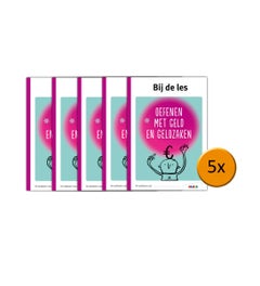 Bij de les - Pakket Oefenen met geld en geldzaken groep 4 - leerjaar 2 (5 ex.)