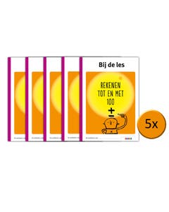 Bij de les - Pakket Rekenen tot en met 100 groep 4 - leerjaar 2 (5 ex.)