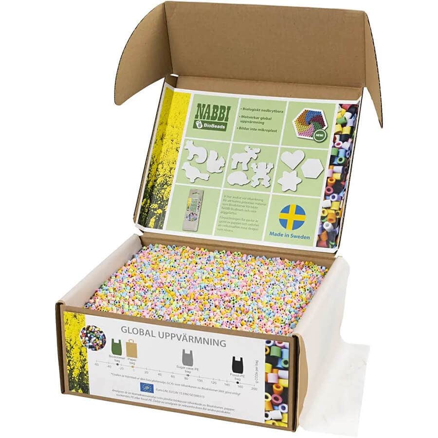 BioBeads strijkkralen | 55000 stuks | Pastelkleuren | Medium