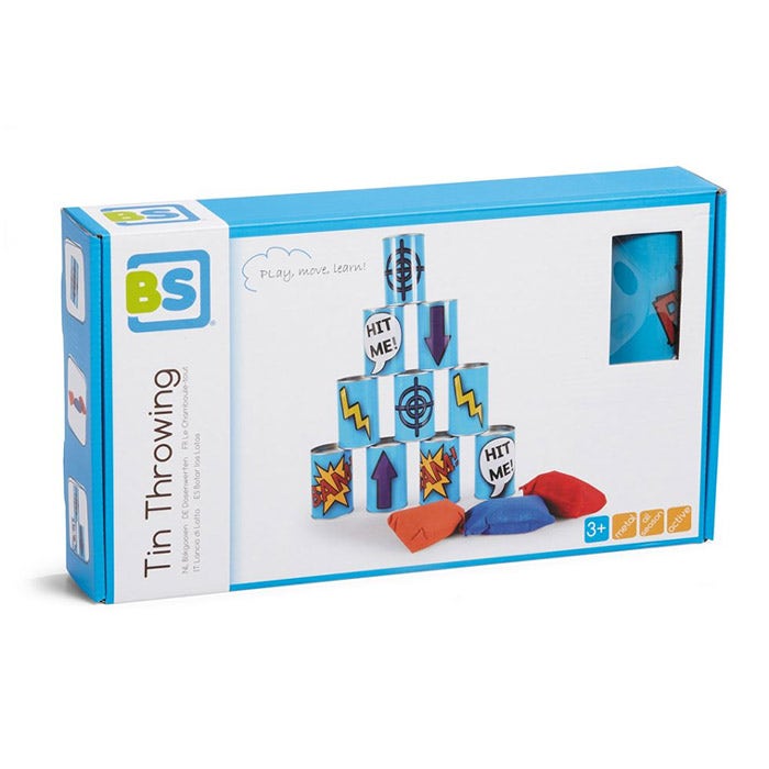 Blik gooien - serie blauw