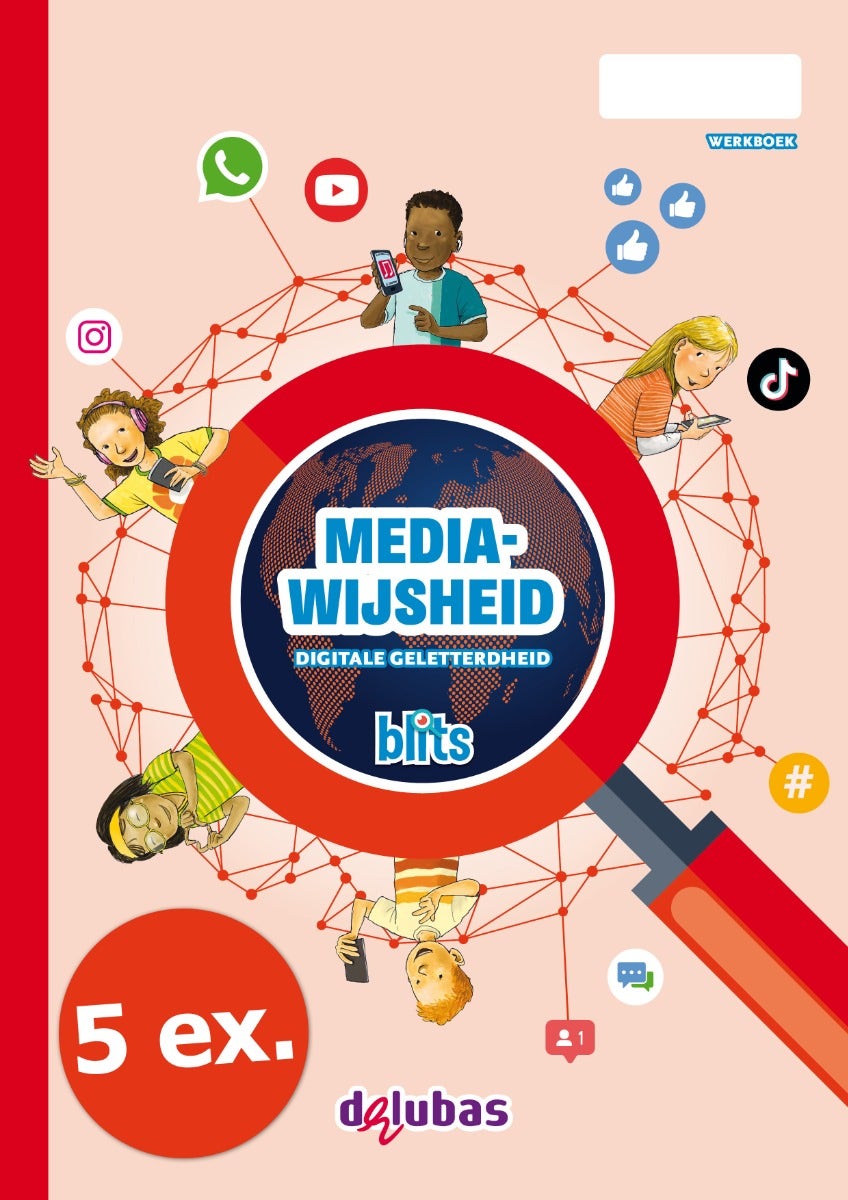 Blits Digitale geletterdheid - Mediawijsheid - werkboek (5 ex.)