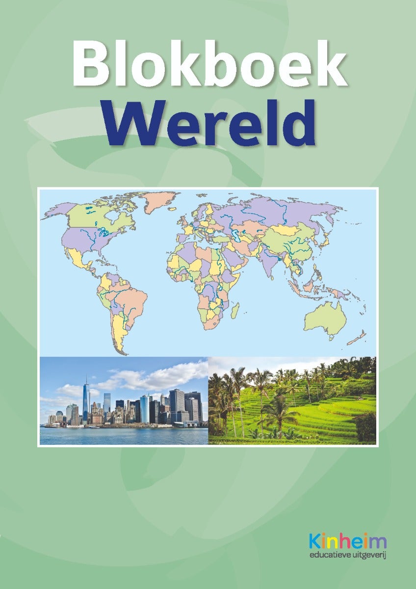 Blokboek wereld