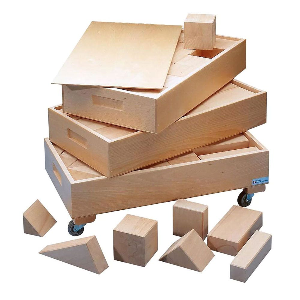 Blokken Haagse set in 3 kisten