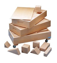 Blokken Haagse set in 3 kisten