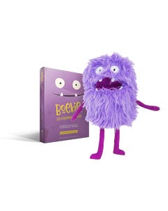 Boekie de boekenknabbelaar + handpop Boekie