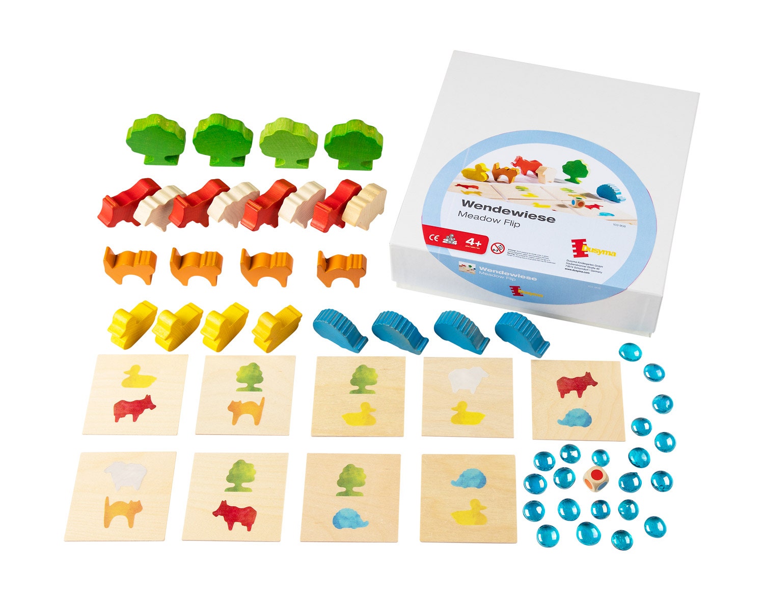 Boerderij memoryspel | Hout