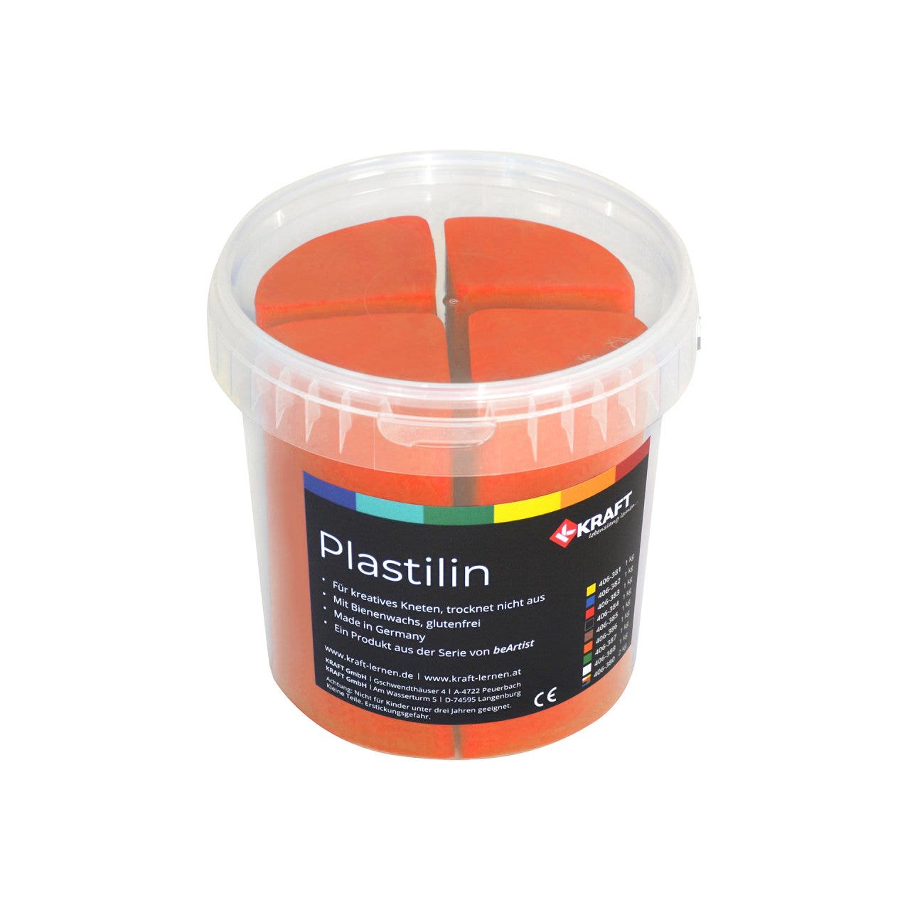Boetseerklei | 1 kg | Oranje