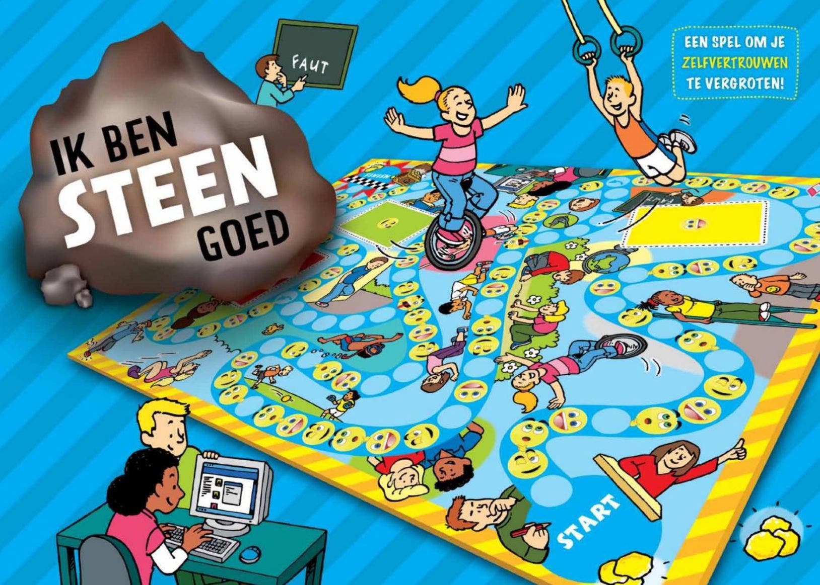Ik ben steengoed - Bordspel