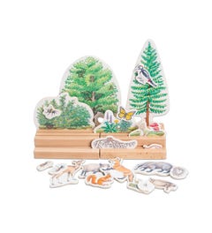 Het leven in het bos - educatief spel