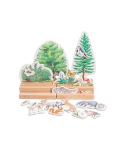 Het leven in het bos - educatief spel