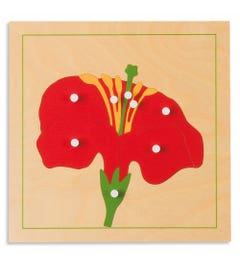 Botaniepuzzel: bloem