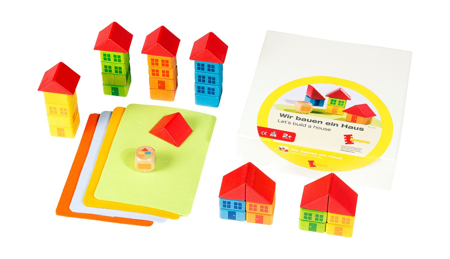 Bouw een huis | Stapelspel