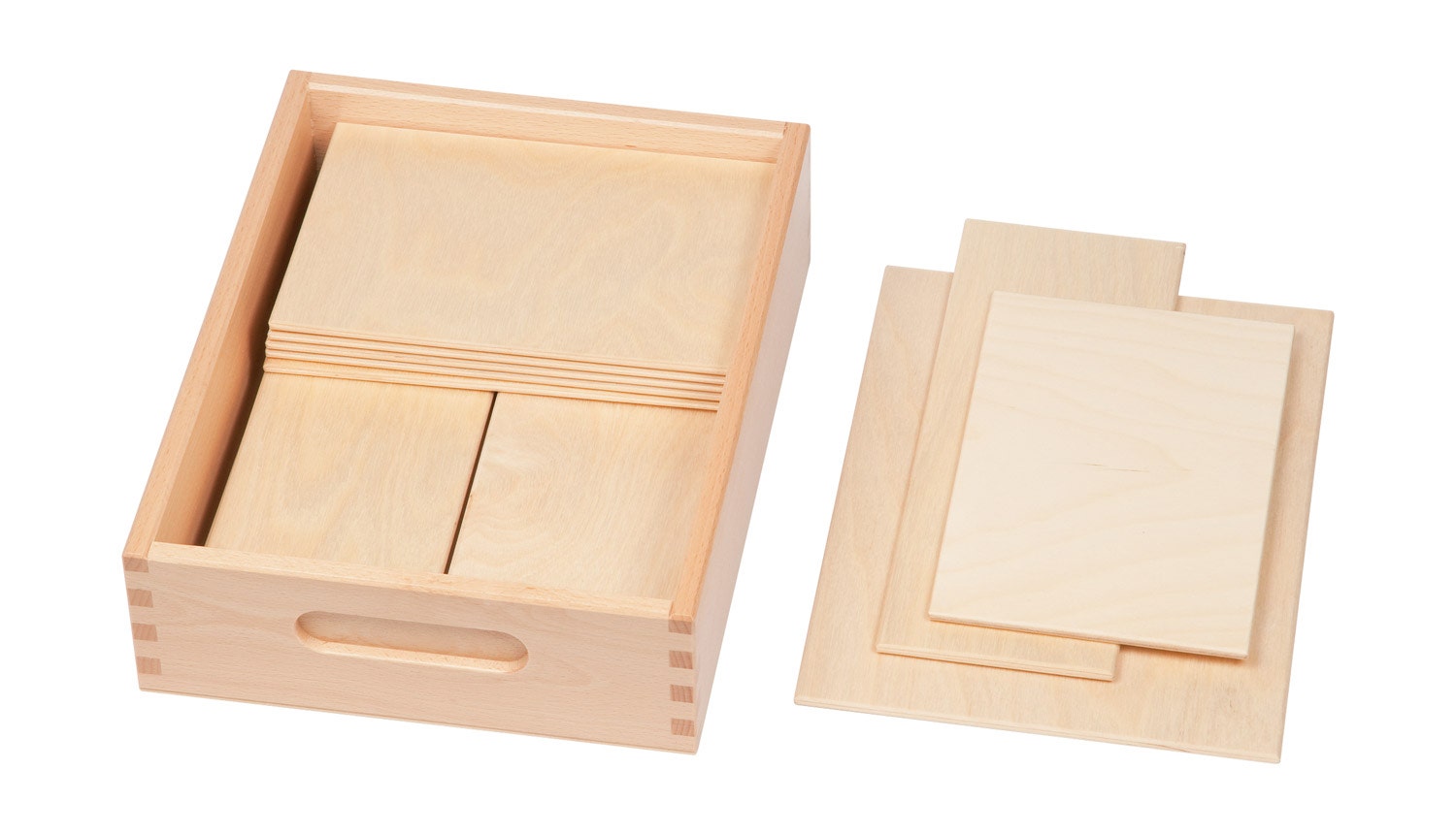 Bouwplaten | Hout | 19-delig