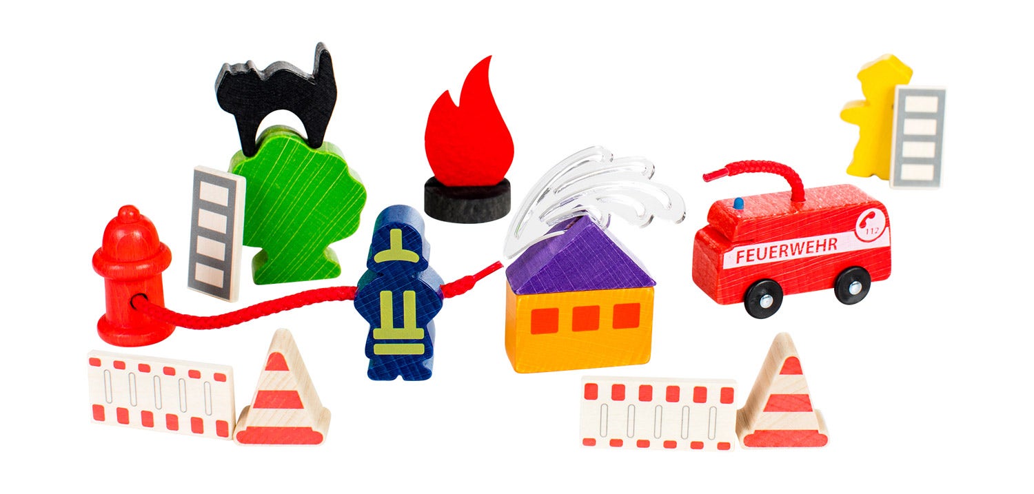 Brandweer speel-vertelset | 19-delig