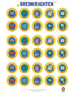 Stickerpakket Breinhelden