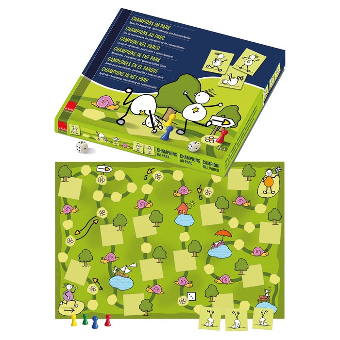 Champions in het park