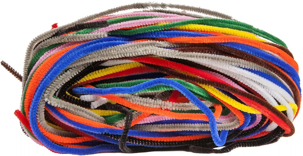 Chenilledraad | Assorti | 6 mm | 100 meter 