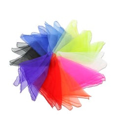 Chiffon speeldoekjes (set van 10 stuks)