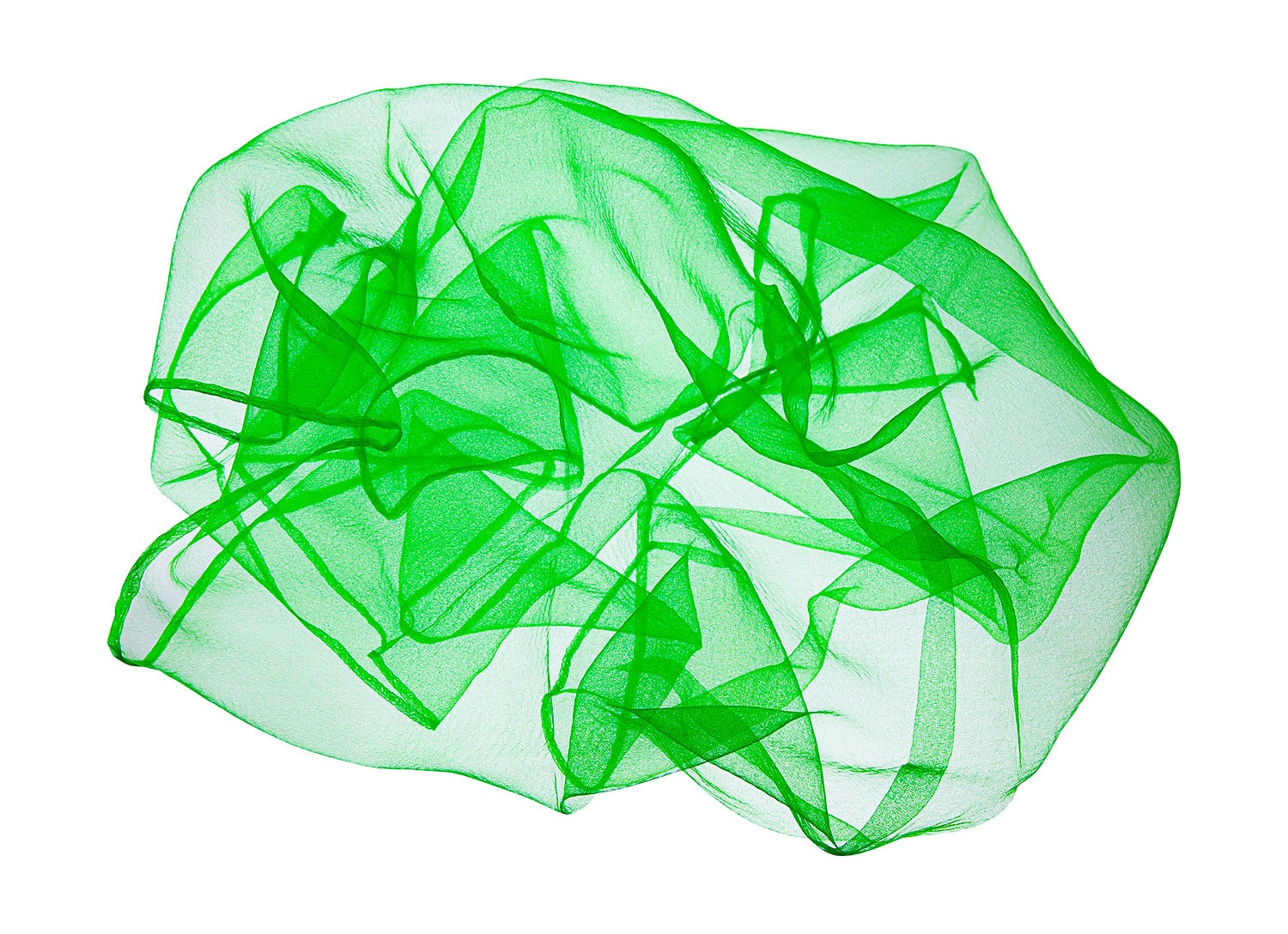 Chiffondoek | 70 x 70 cm | Groen